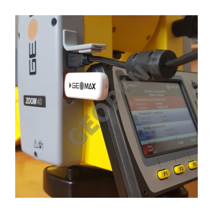 GEOMAX  přesná totální stanice Zoom40 2" s USB portem a Windows