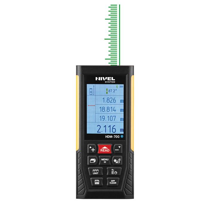 Laserový dálkoměr HDM-70G