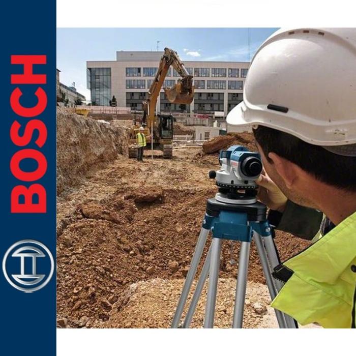 Nivelační přístroj SADA BOSCH 32D Stativ a nivelační lať