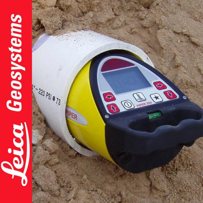 Potrubní laser Leica PIPER 200 s červeným paprskem - sada