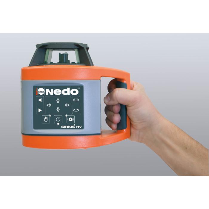 Set -Rotační laser Nedo Sirius HV výsuvný stativ + lat´