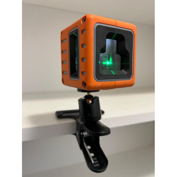 Křížový laser Nedo Cube Green, multičarový