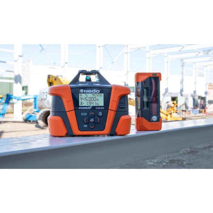 Rotační laser Nedo PRIMUS 3 HVA2N Dvousklonový laser