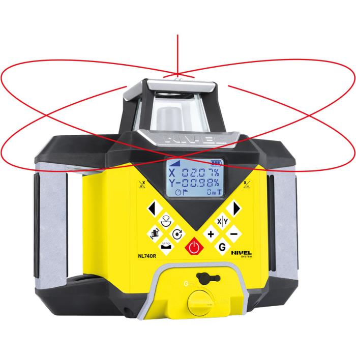 Rotační laser Nivel System NL740R Digitál