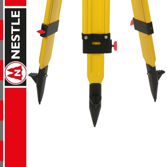 Stativ, těžký, dřevěný, NESTLE, výška 93 - 186 cm, 6,2 kg, šrouby